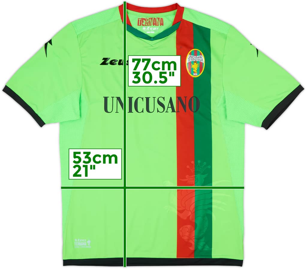 2017-18 Ternana Away Shirt - 8/10 - (XL)