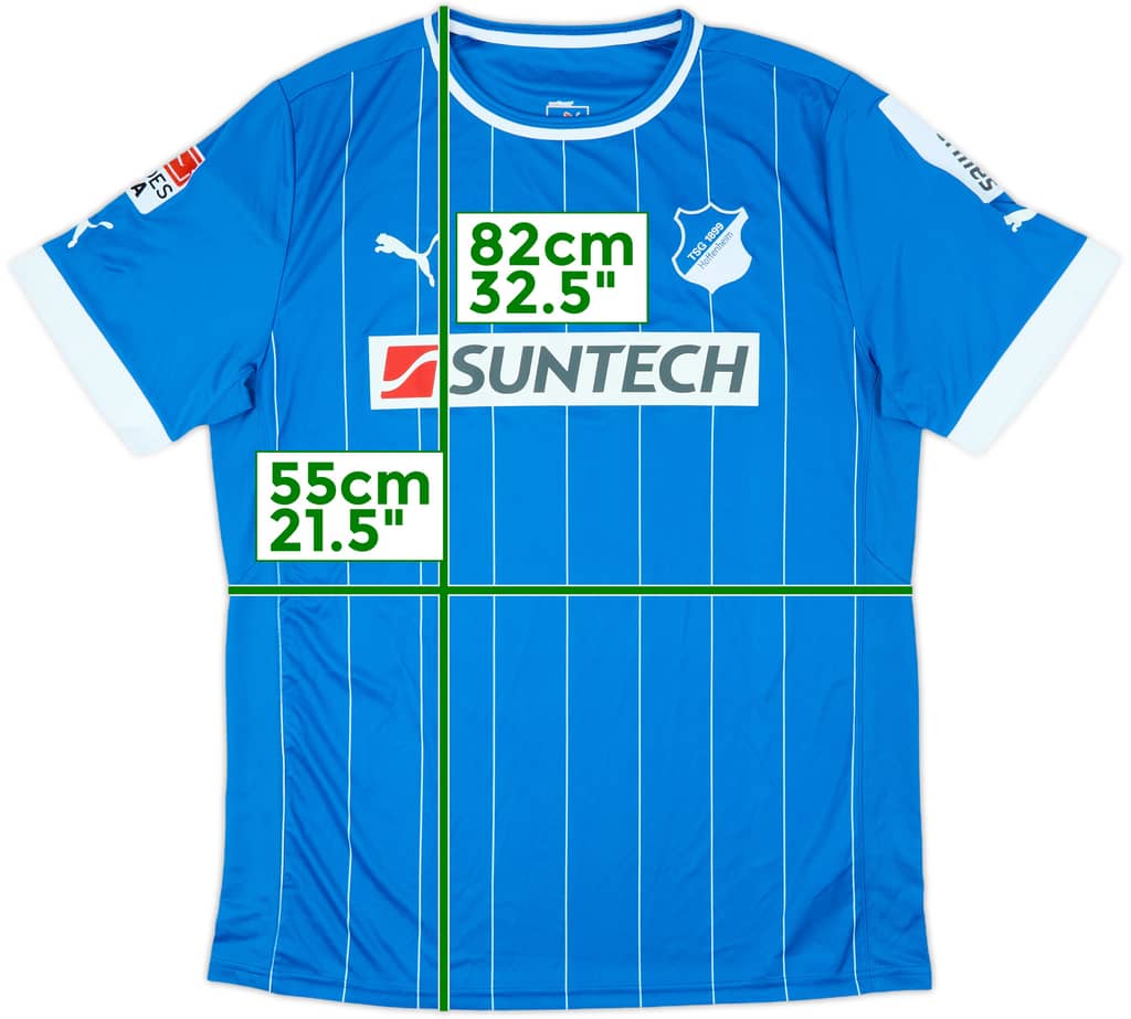 2012-13 TSG Hoffenheim Home Shirt - 8/10 - (XXL)