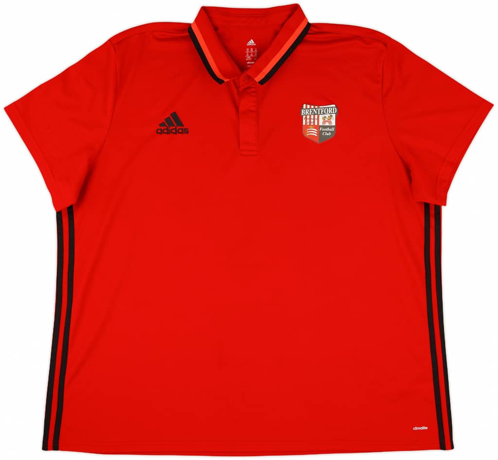 2016-17 Brentford adidas Polo Shirt - 10/10 - (3XL)