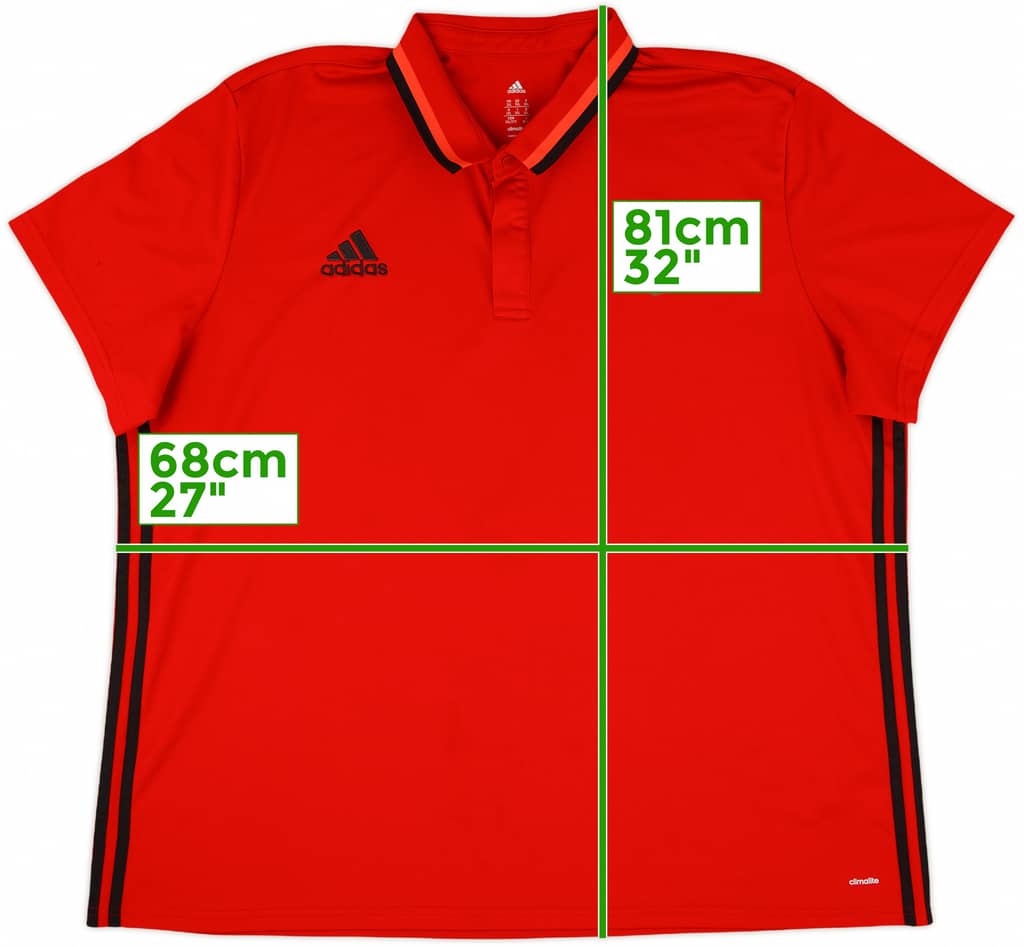 2016-17 Brentford adidas Polo Shirt - 10/10 - (3XL)