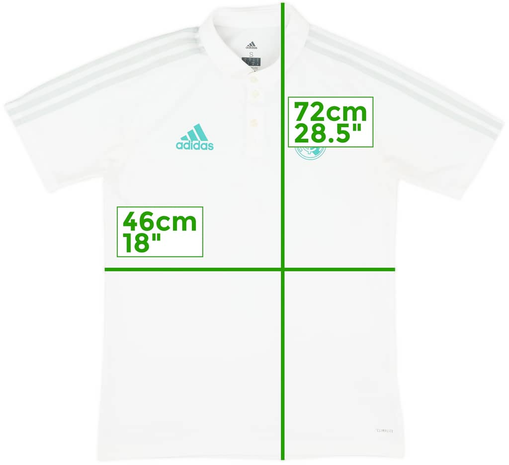 2017-18 Real Madrid adidas Polo Shirt - 8/10 - (S)