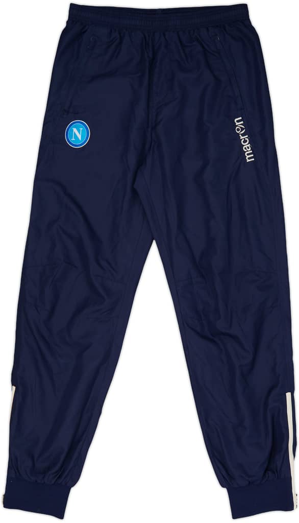 2012-13 Napoli Macron Track Pants/Bottoms - 7/10 - (L)