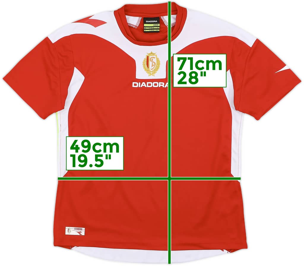 2009-10 Standard Liege Home Shirt - 9/10 - (XL.Boys)