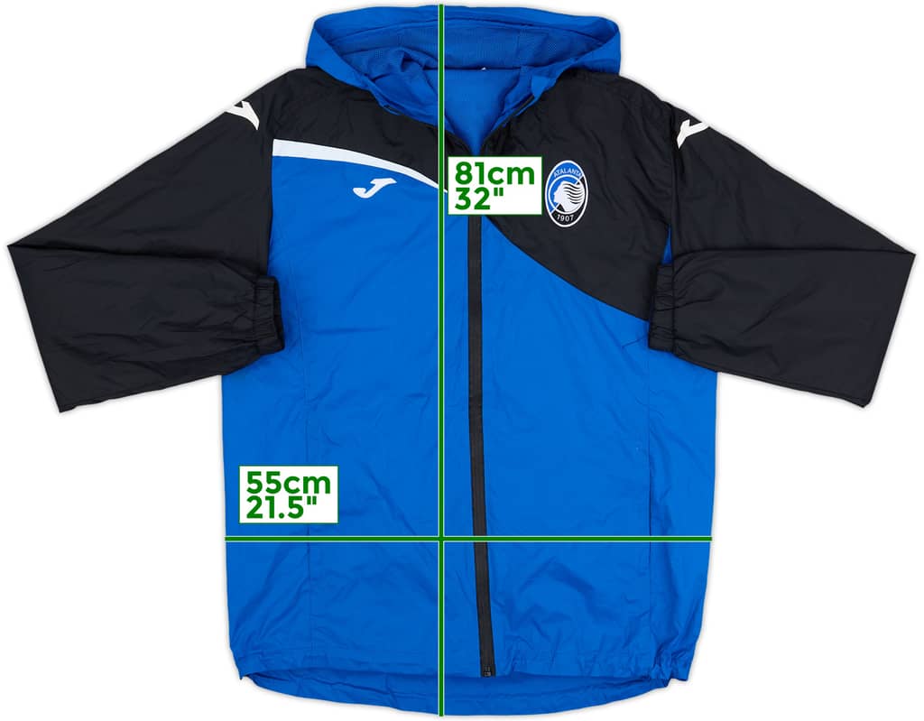 2023-24 Atalanta Joma Hooded Rain Jacket - 10/10 - (M)