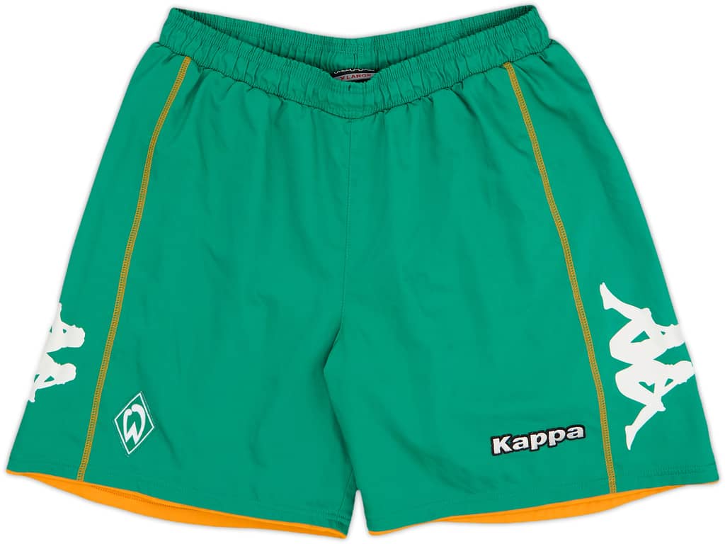 2008-09 Werder Bremen Home Shorts - 6/10 - (XL)