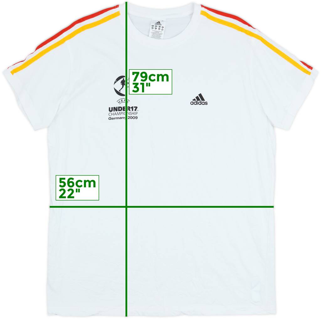 2009 Germany adidas U17 Tee - 10/10 - (XXL)