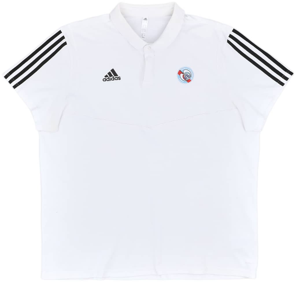 2019-20 Strasbourg adidas Polo Shirt - 7/10 - (XXL)