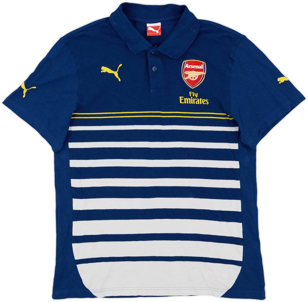 2014-15 Arsenal Puma Polo Shirt - 8/10 - (L)