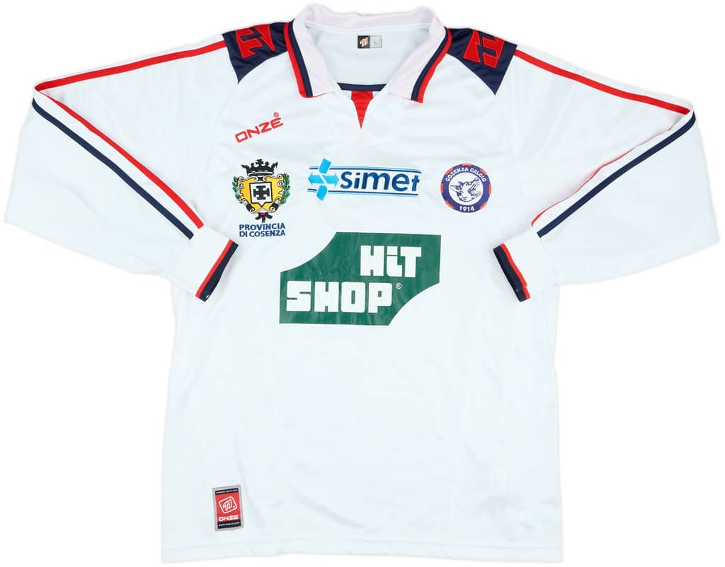 2008-09 Cosenza Away L/S Shirt - 7/10 - (L)