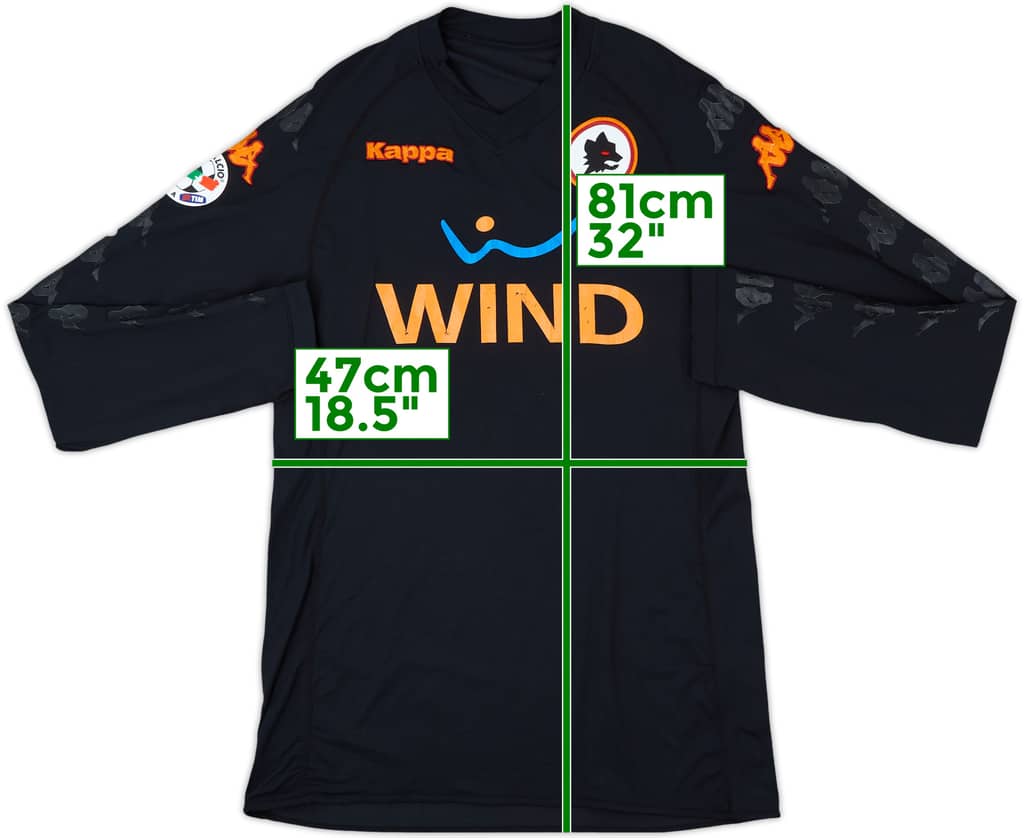 2009-10 Roma Third L/S Shirt - 5/10 - (XL)