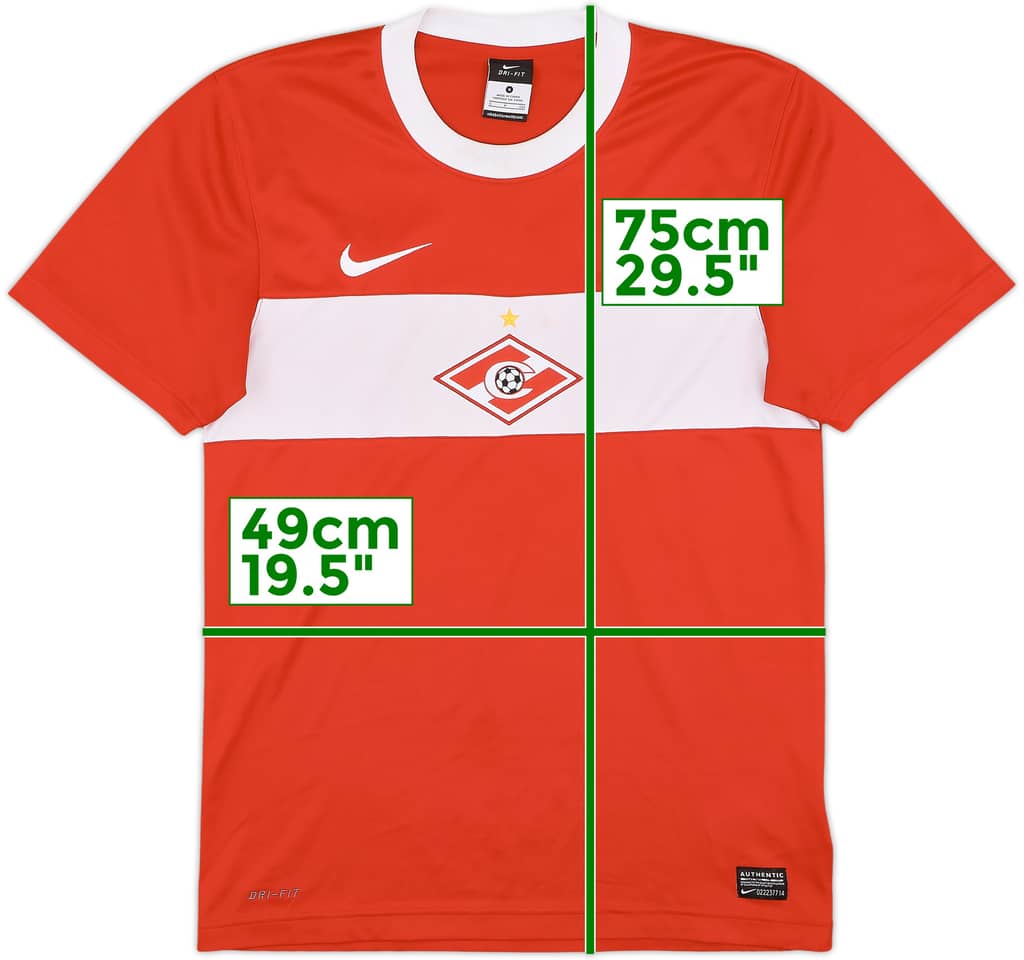 2011-12 Spartak Moscow Basic Home Shirt - 7/10 - (S)