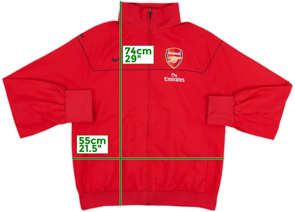 2008-09 Arsenal Nike Track Jacket - 8/10 - (M)