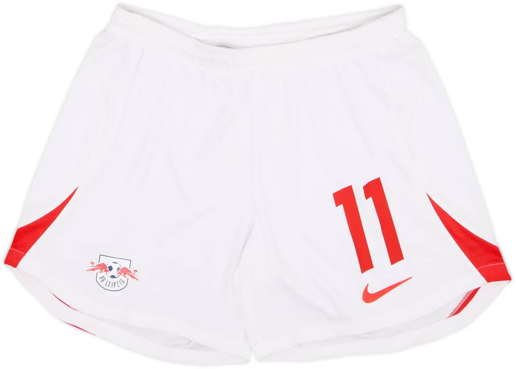 2023-24 RB Leipzig Player Issue Home Shorts #11 - 8/10 - (Women's L)
