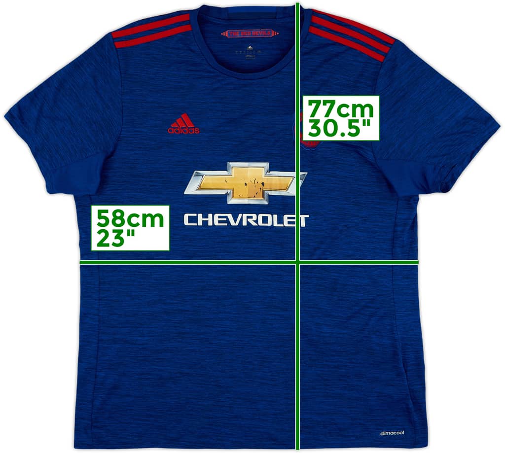 2016-17 Manchester United Away Shirt - 5/10 - (XL)