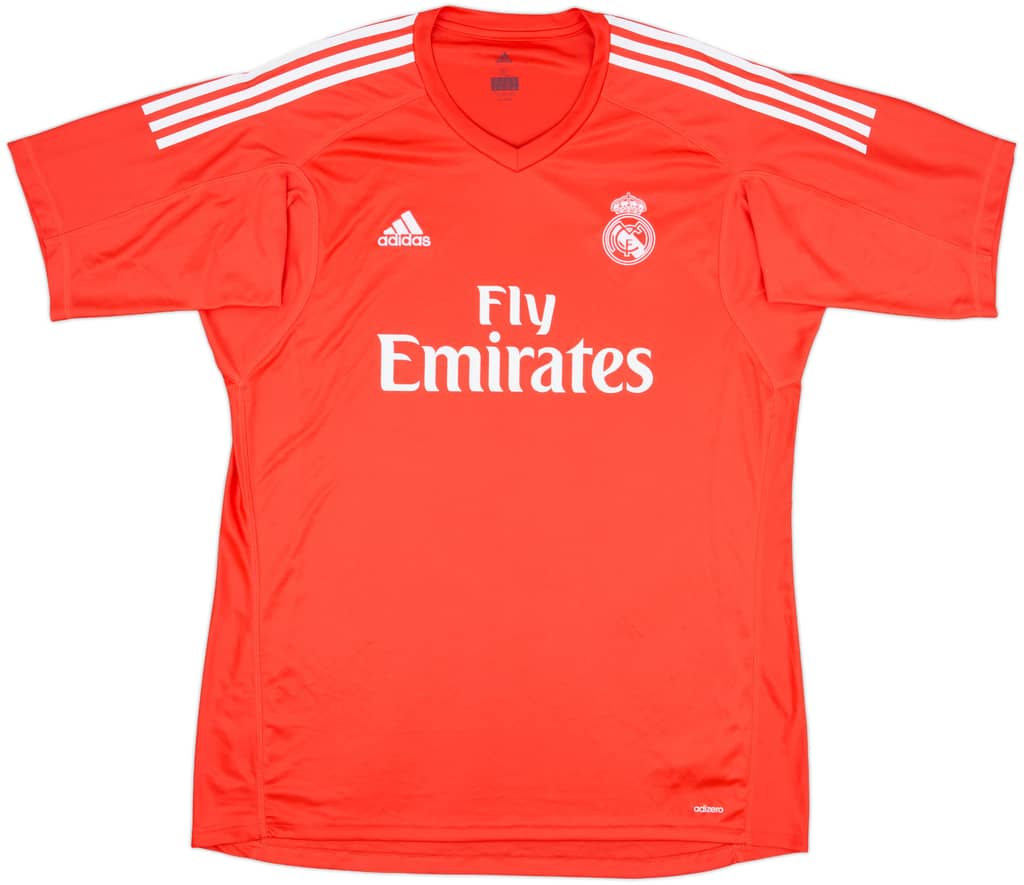 2017-18 Real Madrid GK S/S Shirt - 10/10 - (XL)