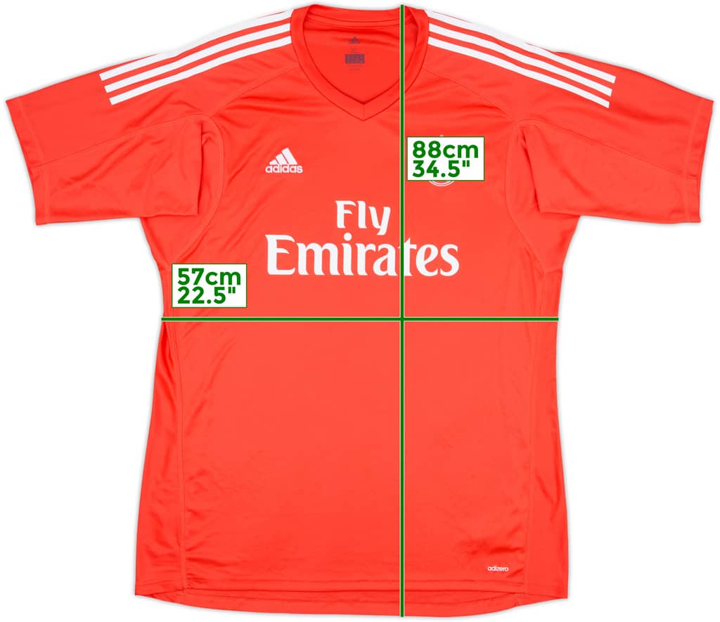 2017-18 Real Madrid GK S/S Shirt - 10/10 - (XL)