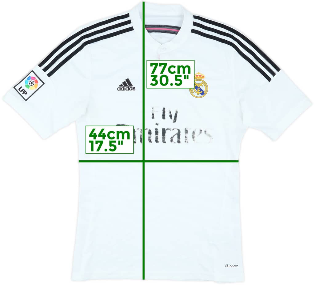 2014-15 Real Madrid Home Shirt - 4/10 - (M)