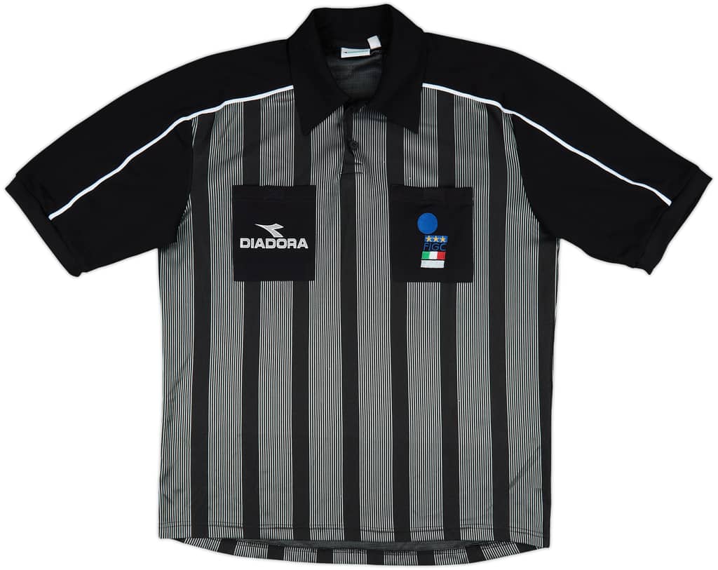 1999-00 Italy Diadora Referee Shirt - 9/10 - (XL)