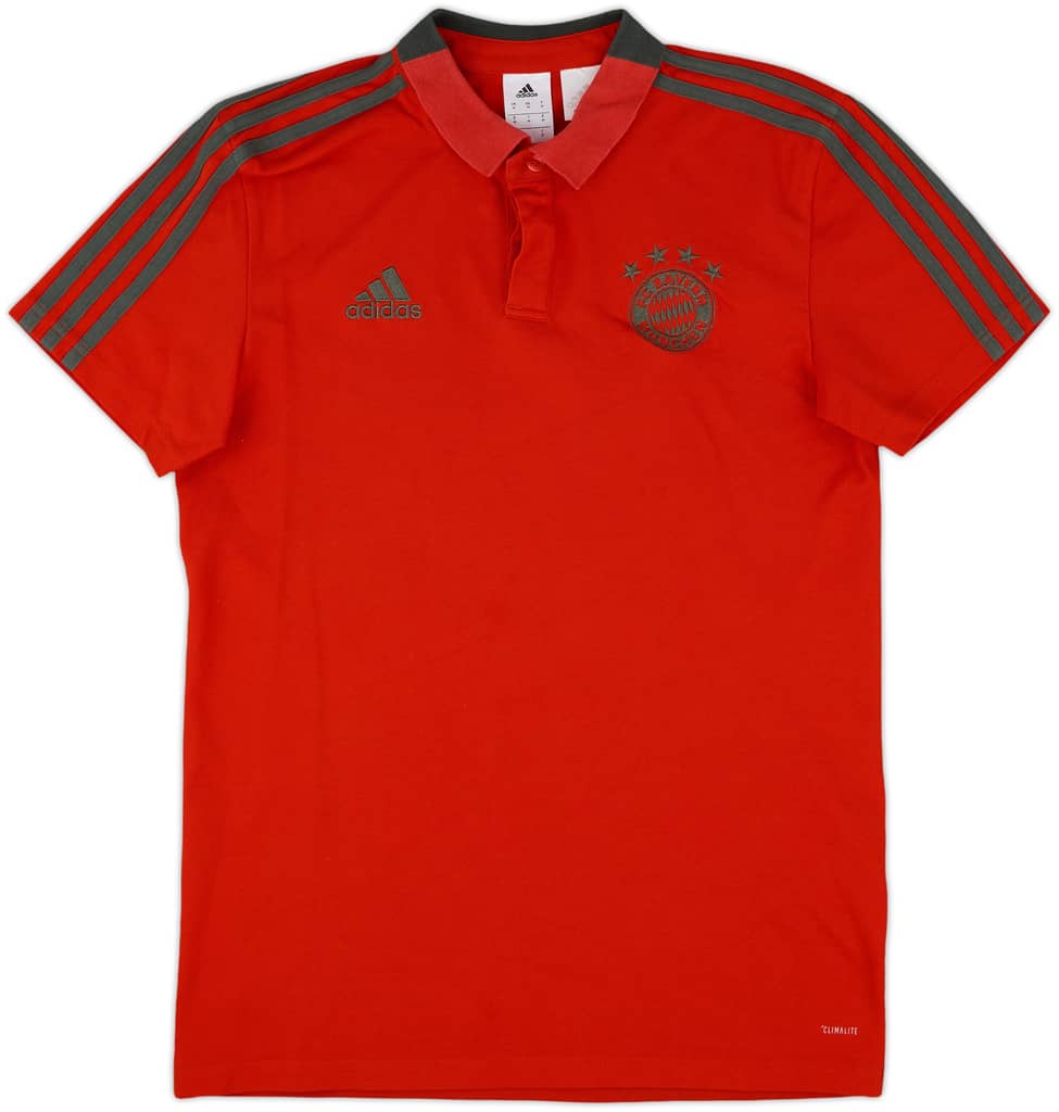 2017-18 Bayern Munich adidas Polo Shirt - 8/10 - (M)