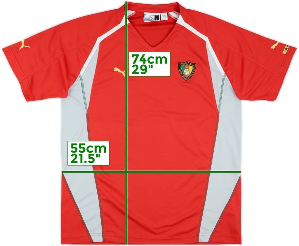 2004-05 Cameroon Puma Training Shirt - 9/10 - (L)