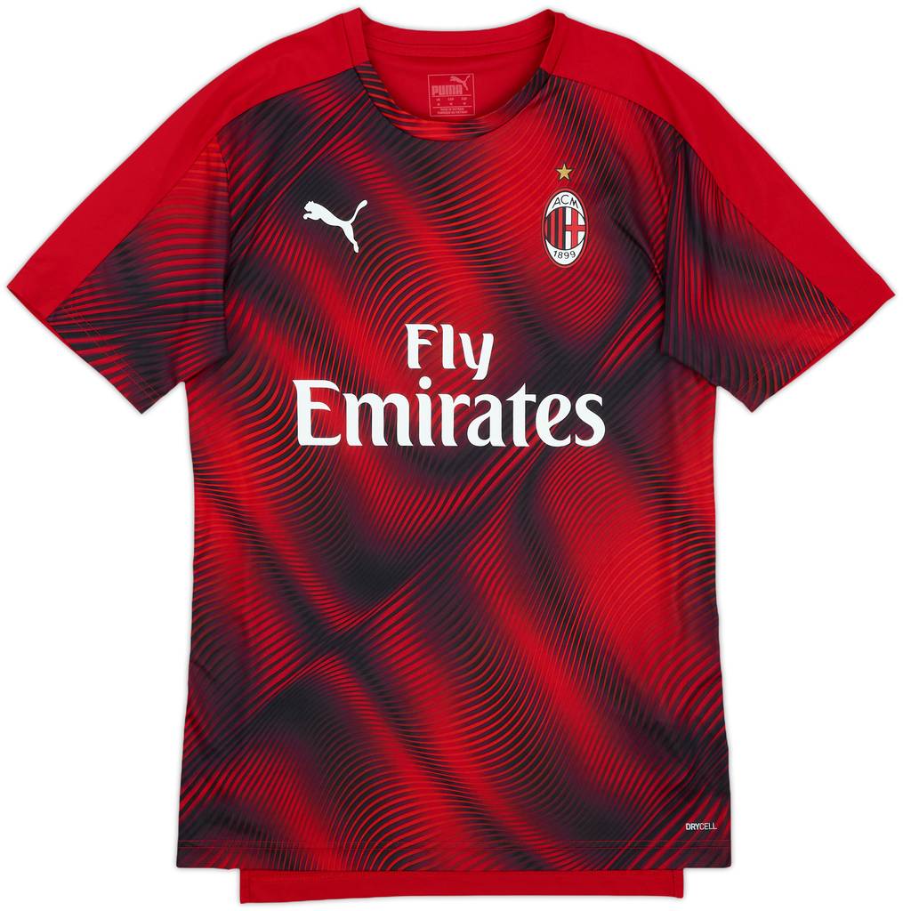 2019-20 AC Milan Puma Training Shirt - 10/10 - (M)