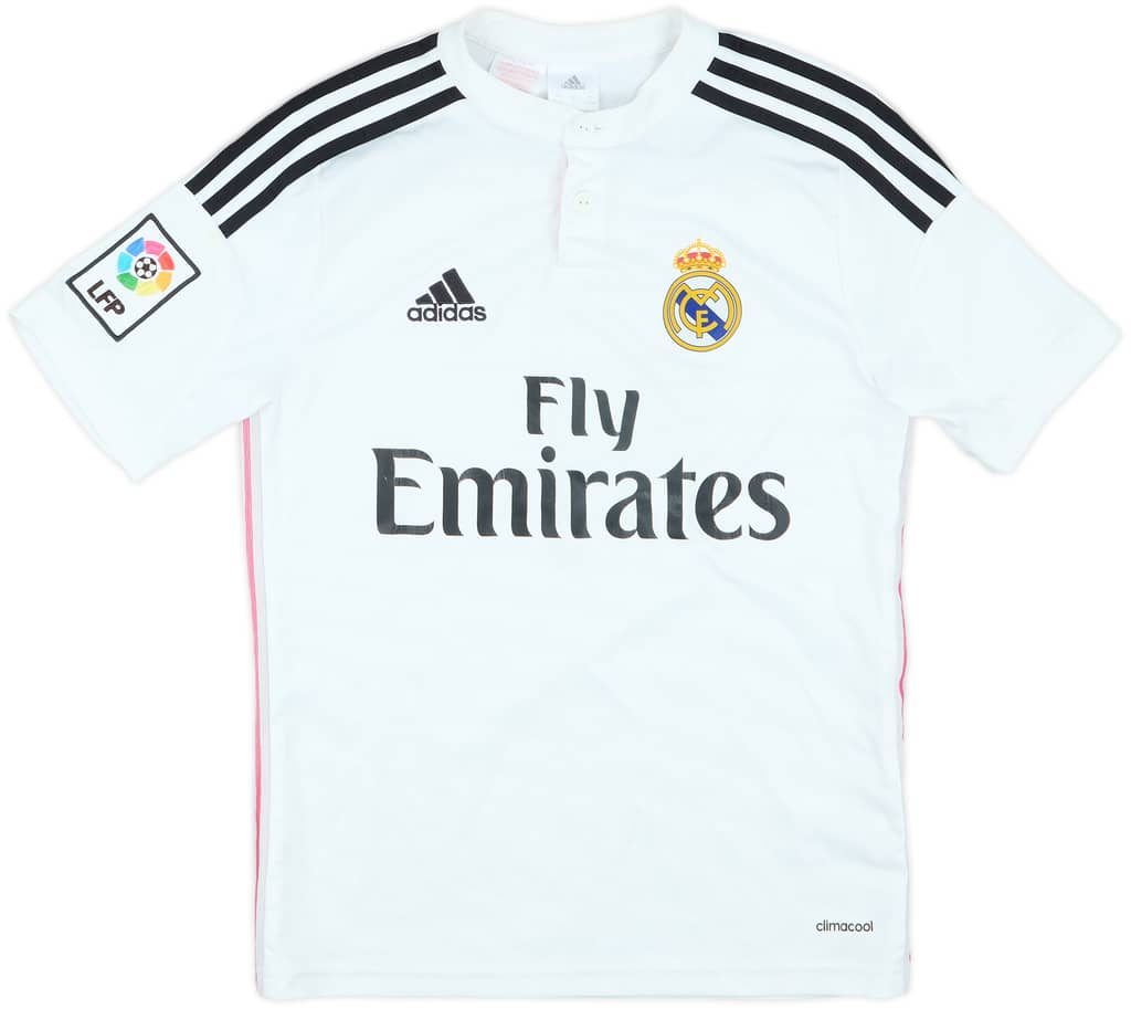 2014-15 Real Madrid Home Shirt - 6/10 - (L.Boys)
