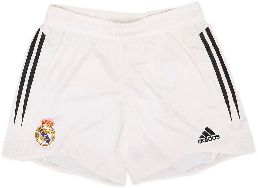 2004-05 Real Madrid Home Shorts - 7/10 - (S)