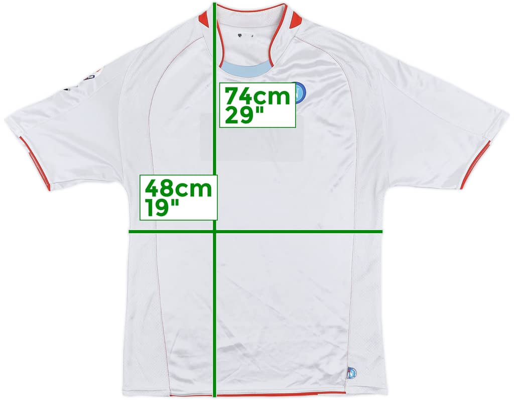 2009-10 Napoli Away Shirt - 3/10 - (S)