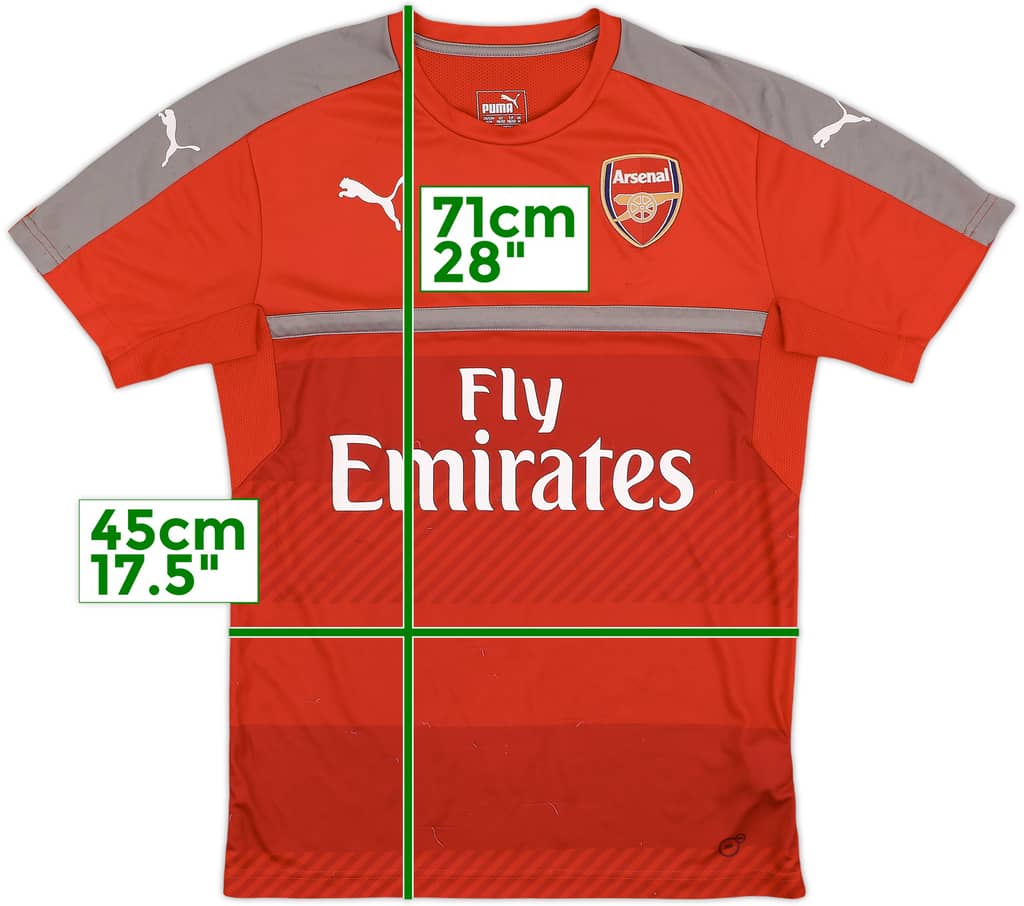 2016-17 Arsenal Puma Training Shirt - 7/10 - (M)