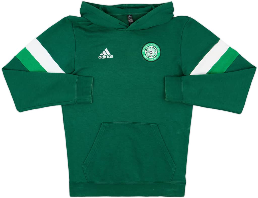 2021-22 Celtic adidas Hooded Top - 8/10 - (S)