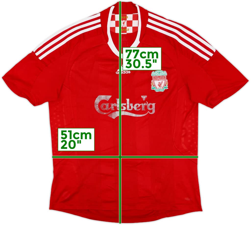 2008-10 Liverpool Home Shirt - 4/10 - (M)