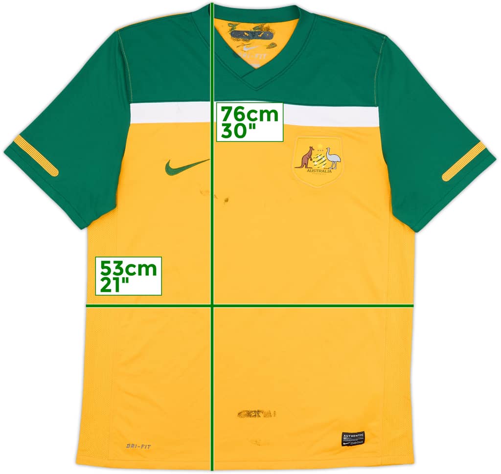 2010-11 Australia Home Shirt - 5/10 - (M)