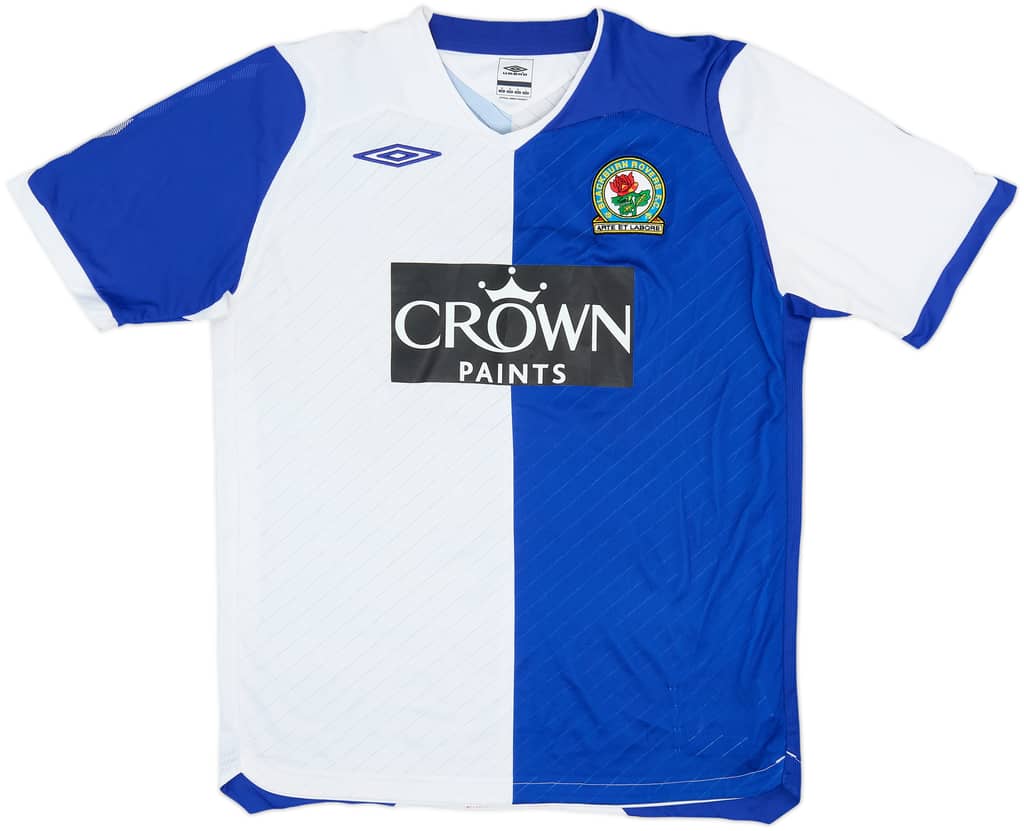 Camiseta de local del Blackburn 2008-09 - 5/10 - (M)
