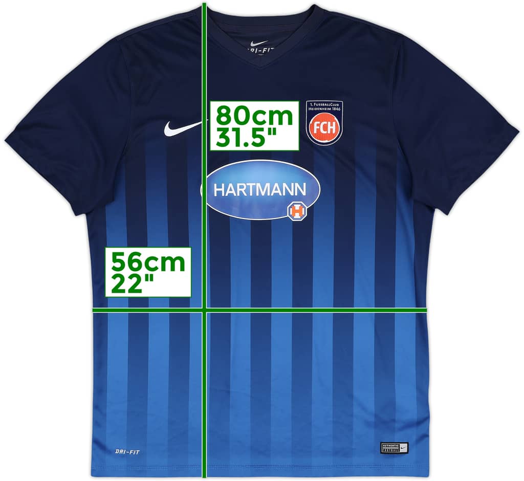 2016-17 Heidenheim Home Shirt - 8/10 - (XL)