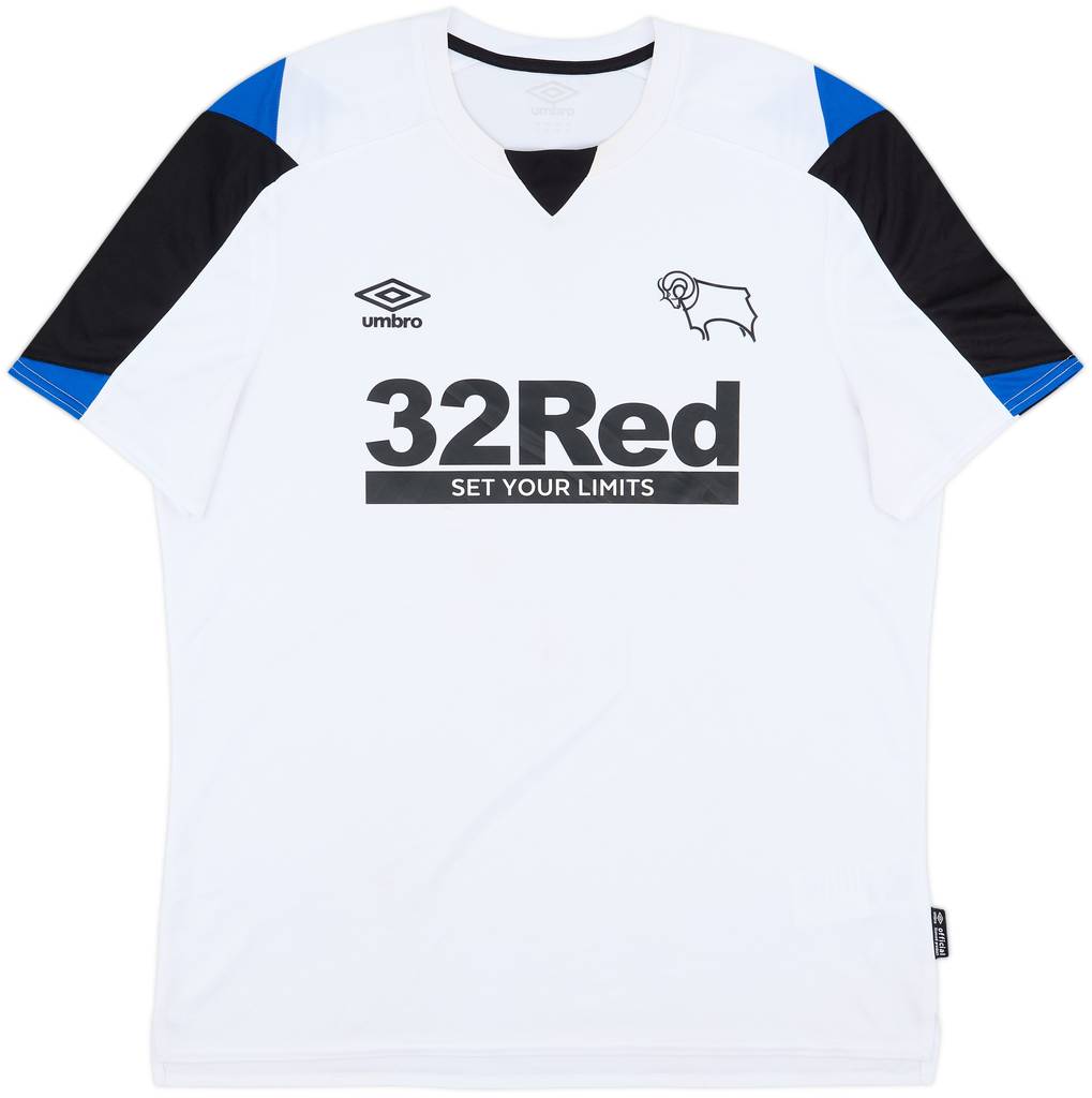 2021-22 Derby Home Shirt - 6/10 - (XL)