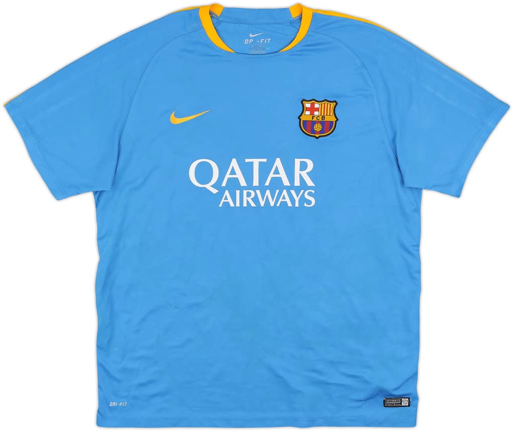 2015-16 Barcelona Nike Training Shirt - 7/10 - (XXL)