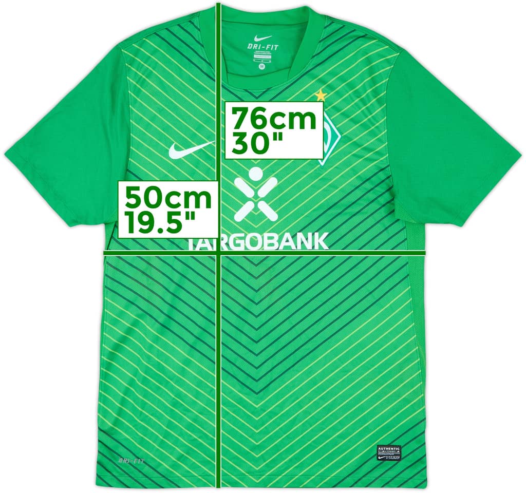 2011-12 Werder Bremen Home Shirt - 10/10 - (M)