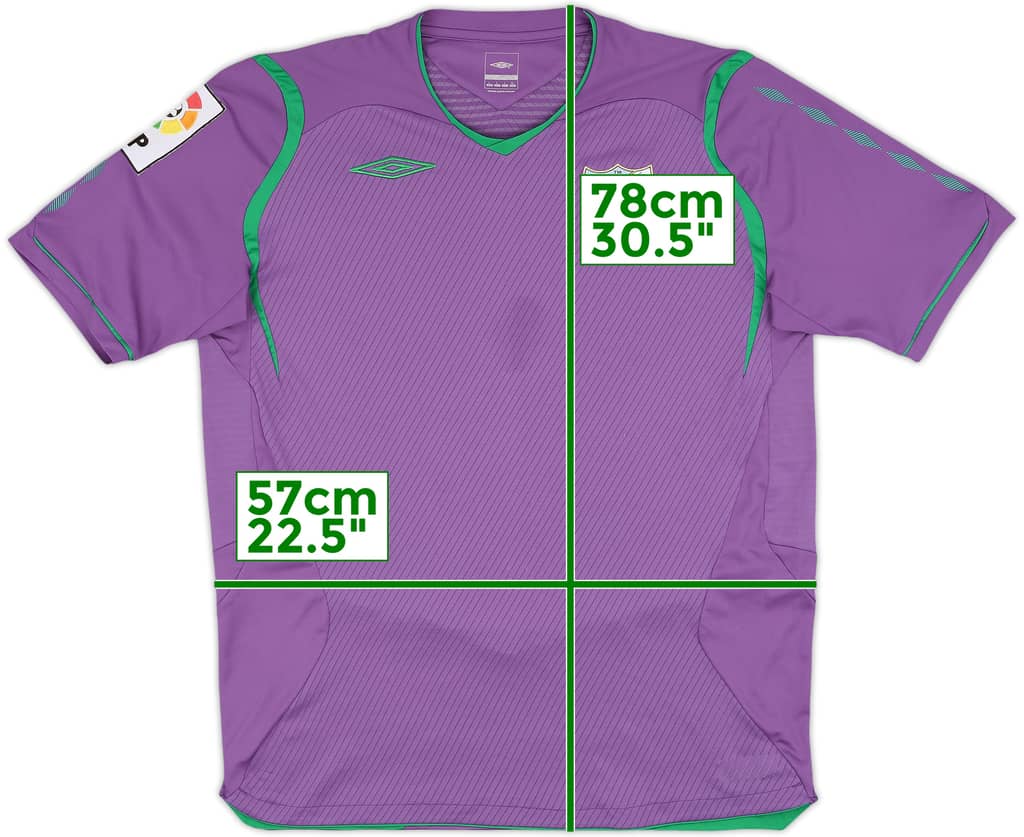 2008-09 Malaga Away Shirt - 6/10 - (L)