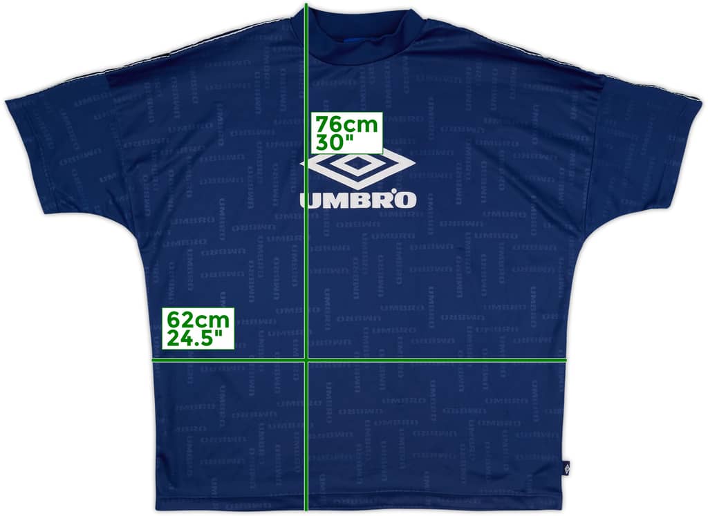 1996-98 Umbro Training Shirt - 9/10 - (XL)