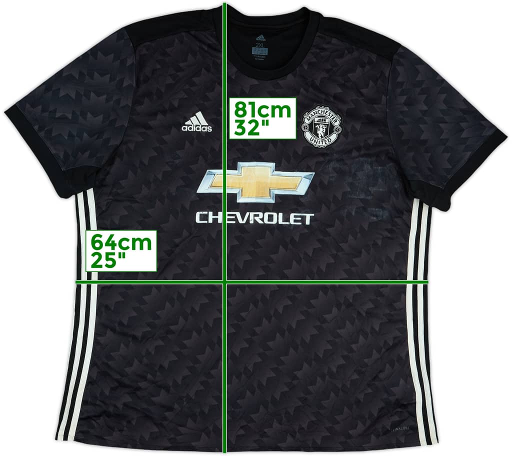 2017-18 Manchester United Away Shirt - 5/10 - (XXL)