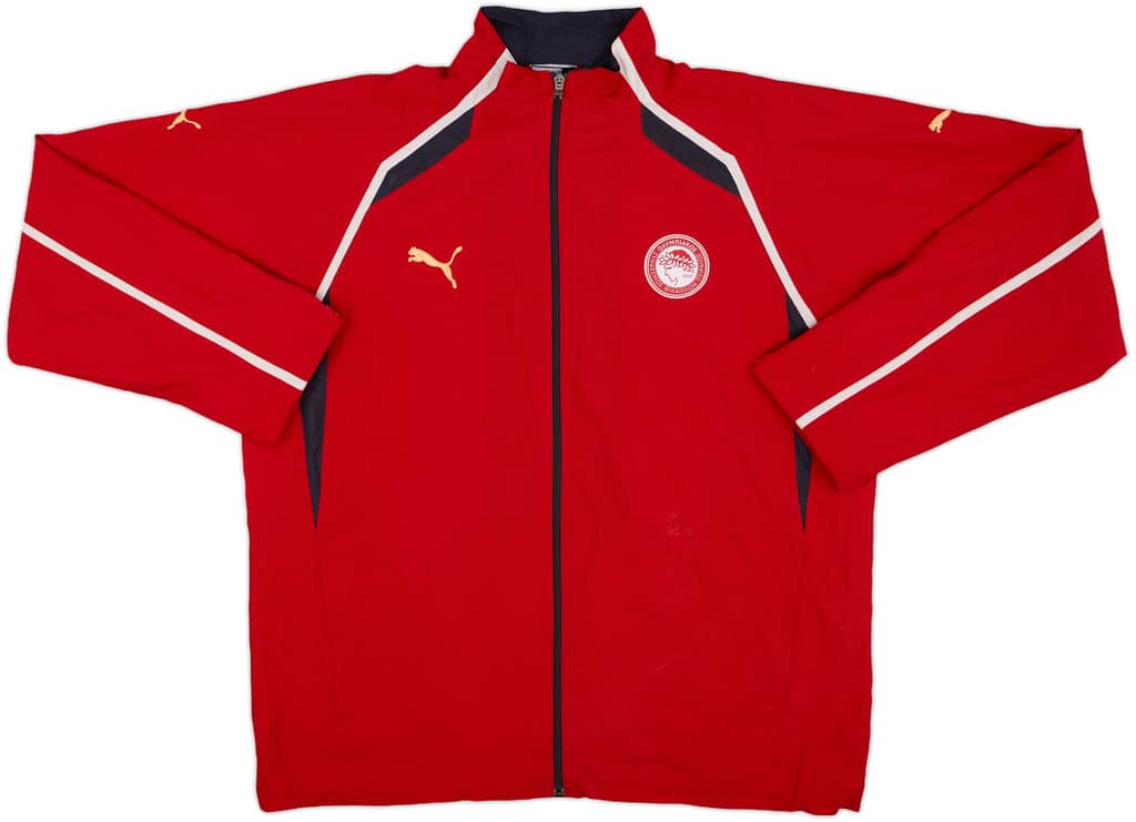 2005-06 Olympiakos Puma Track Jacket - 7/10 - (XL)