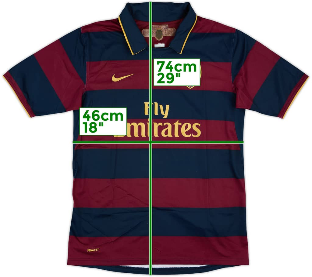 2007-08 Arsenal Third Shirt - 7/10 - (XL.Boys)