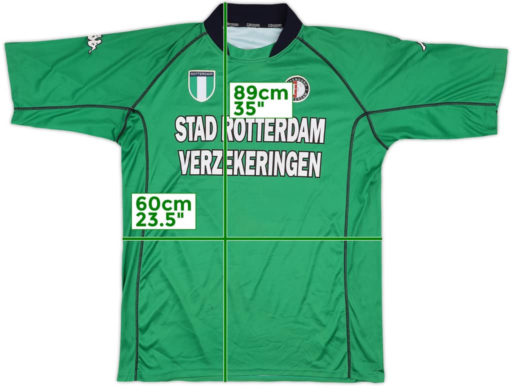 2002-03 Feyenoord Away Shirt - 8/10 - (3XL)