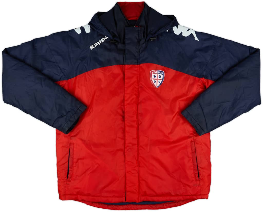 2012-13 Cagliari Kappa Padded Bench Coat - 8/10 - (XL)