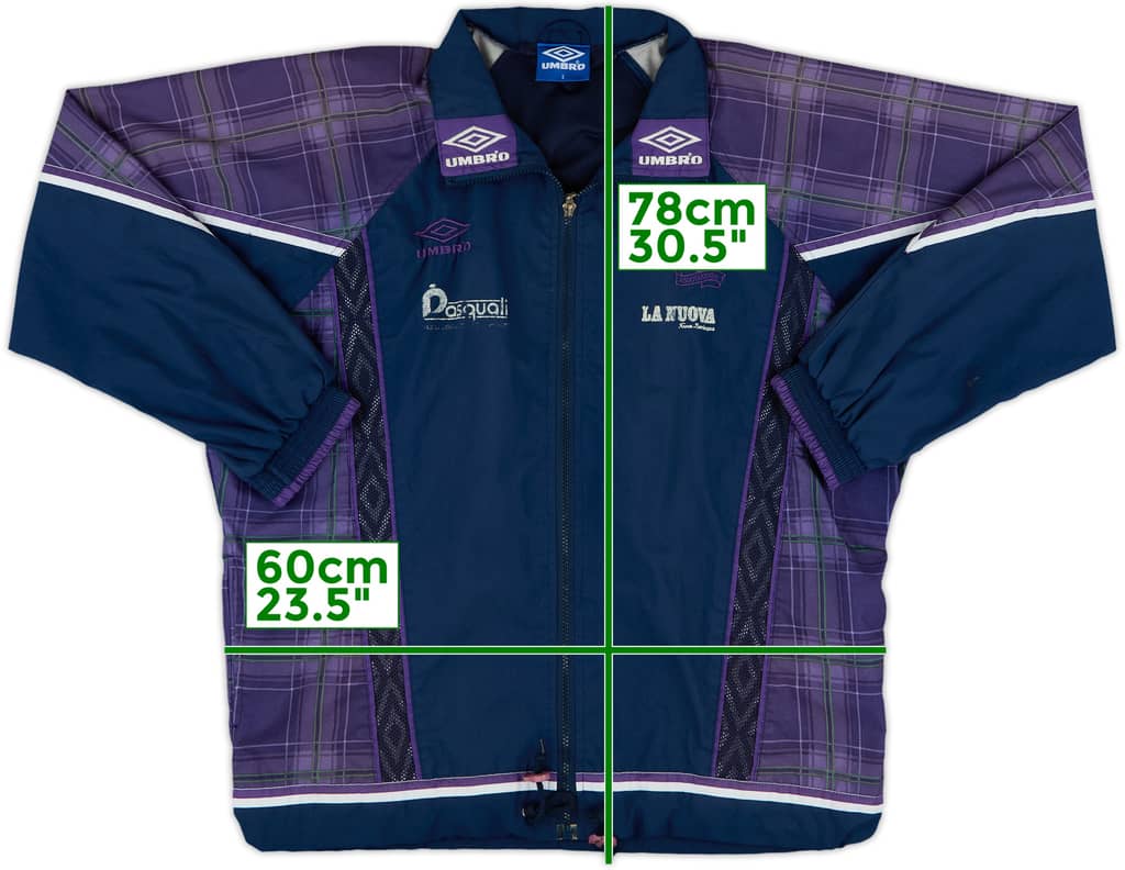 1994-96 Scotland Umbro Track Jacket - 7/10 - (S)