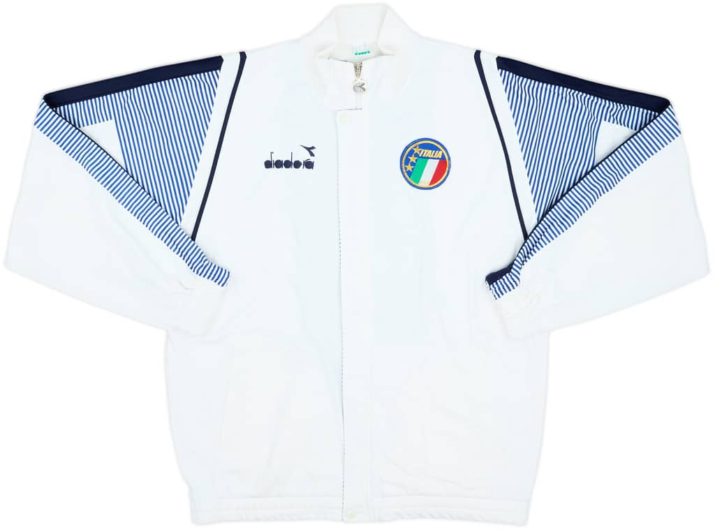 1988-90 Italy Diadora Track Jacket - 9/10 - (M)