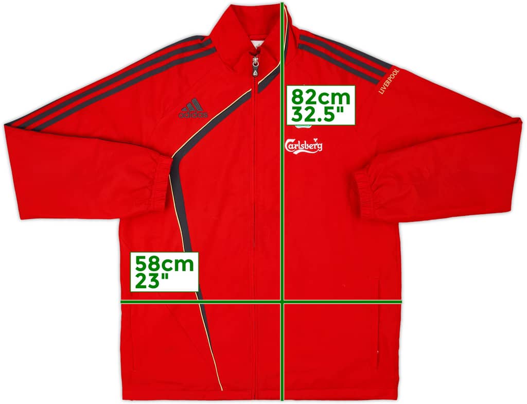 2009-10 Liverpool adidas Track Jacket - 10/10 - (M)