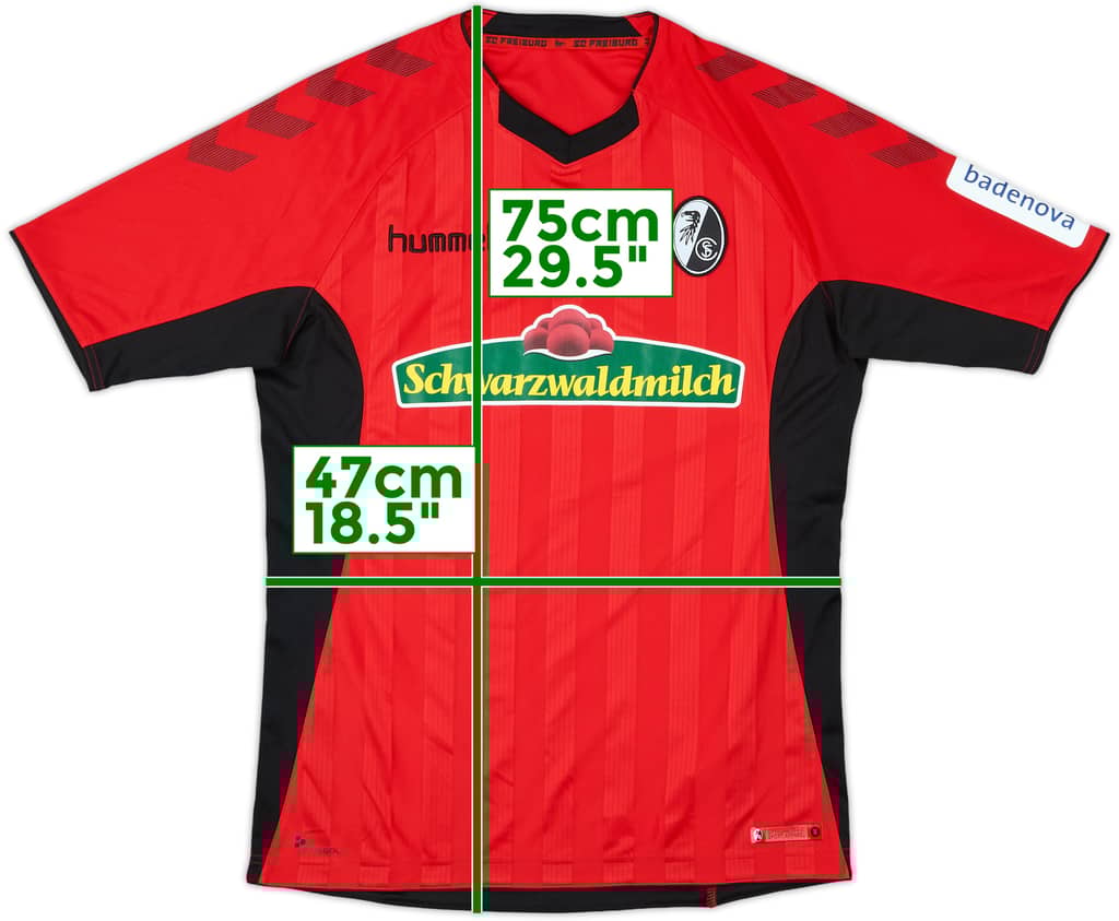 2018-19 Freiburg Home Shirt - 9/10 - (M)