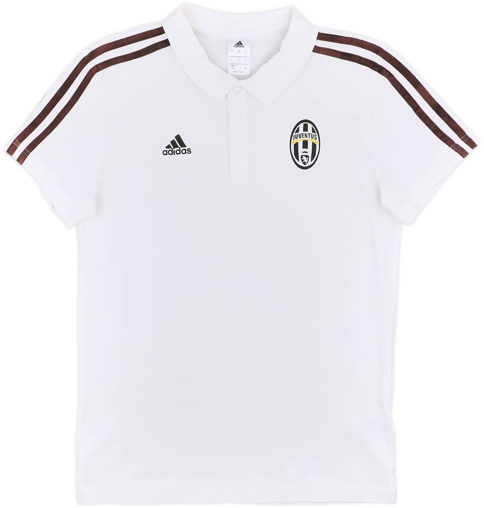 2010-11 Juventus adidas Cotton Polo Shirt - 9/10 - (S)