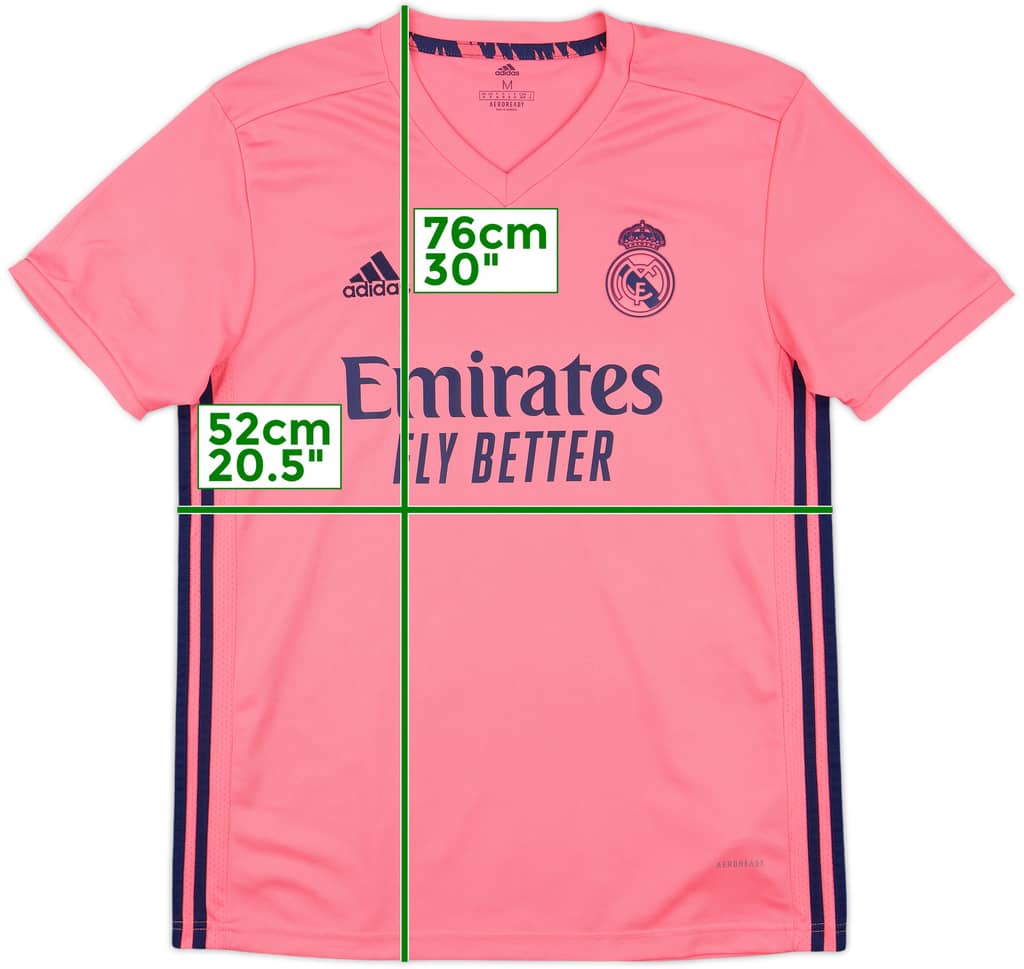 2020-21 Real Madrid Away Shirt - 9/10 - (M)
